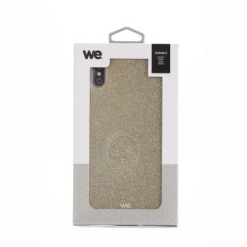 We coque de protection PAILLETTES APPLE IPHONE XS MAX Or
