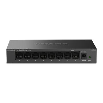 Mercusys Switch de bureau MS108GS-M2 multi-Gigabit 2,5 G à 8 ports boitier métal