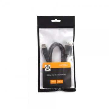 Câble USB 2.0 A mâle/femelle 1.80 m