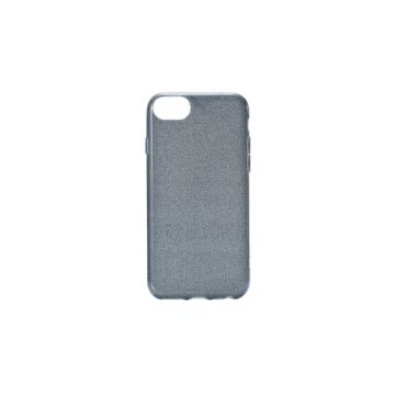 We coque de protection PAILLETTES APPLE IPHONE 6 / 6S / 7 / 8 / SE 2020 Noir