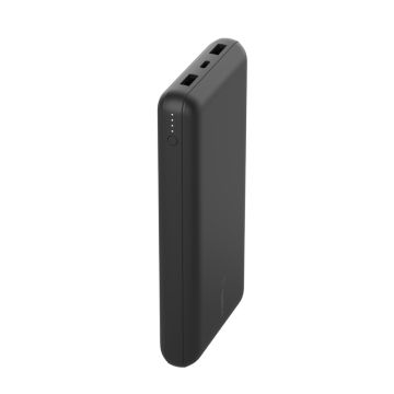 Bat ext 20K USB-A&C 15W noir