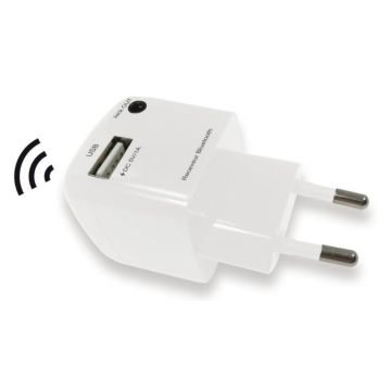Receveur Bluetooth Heden en prise murale + cable jack