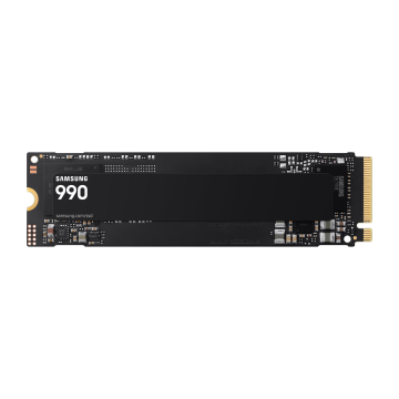 SSD SAMSUNG SERIE 990 M.2 1To 2280 PCIe Gen 4.0 x4 NVMe 2.0 Lecture 7150 Mo/s Ecriture 6450 Mo/s  MZ-V9V1T0BW