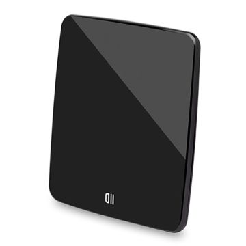 Antenne TV intérieure 52 dB electro amplifiéeUHF/VHFavec filtre 4Gready - Portée de l'antenne 25 km