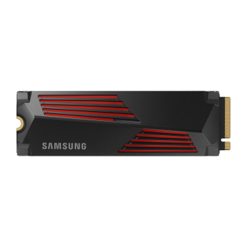 SSD SAMSUNG SERIE 990 PRO + dissipateur M.2 4To 2280 PCIe 4.0 x4 NVMe Lecture 7450Mo/s Ecriture 6900Mo/s MZ-V9P4T0GW