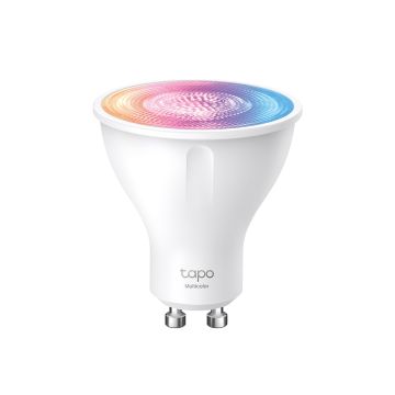 Ampoule Spot Connectée WiFi Multicolore Encastrable (GU10) 2200 K à 6500K 220-240V 50/60 Hz 2.4 GHz IEEE 802.11 b/g/n classe énergétique E
