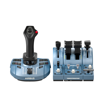 THRUSTMASTER TCA CAPTAIN PACK X AIRBUS Edition PC / XBOX Joystick +Double manette des gaz Réplique A320 Inverseur poussee HEART 4460217