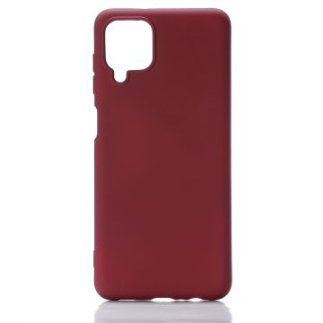 We Coque de protection SILICONE SAMSUNG GALAXY A12 Bordeaux