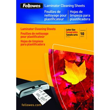 Fellowes feuille de nettoyage pour plastifieuse 10 PACK 5320604 !
