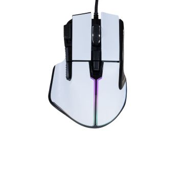 Souris Gaming FPS Blanche RGB