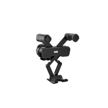 WE Support voiture universel par gravité pour grille d'aération - S'ajuste automatiquement en posant le téléphone - MAX 9CM