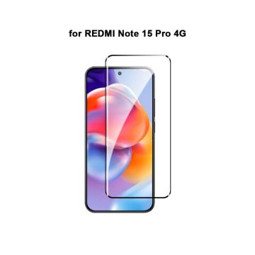 WE verre trempé XIAOMI REDMI NOTE 15 PRO 4G - couverture complète 3D incurvé