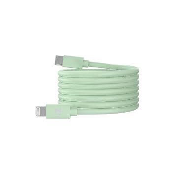 Câble IZZY USB-C / Lightning 2m - 27W - vert
