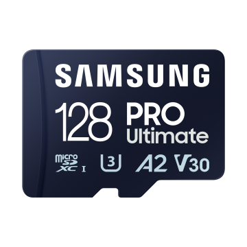 CARTE MEMOIRE SAMSUNG 128 Go MICRO-SD Pro Ultimate Classe 10 Lecture 200 Mo/s Ecriture 130 Mo/s MB-MY128SA/WW