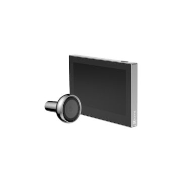 EZVIZ Juda HP2 GREY - sans fil avec une batterie lithium rechargeable de 2200 mAh - qualité vidéo Full HD 1080p - visualisation en direct ce qui se passe à l'ex