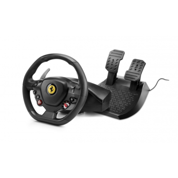 THRUSTMASTER T80 Ferrari 488 GTB Ed Volant réplique de la roue Ferrari 488 GTB Volant Rond - Gomme 11 boutons + pedalier PC/PS4/PS5