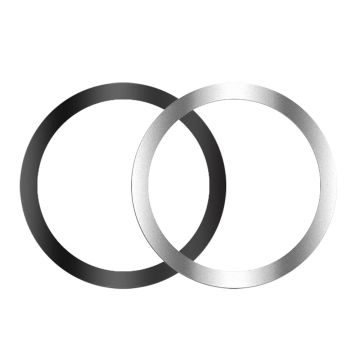 WE kit de 2 anneaux magnétiques qui rend la coque de protection compatible MagSafe.Compatible Iphone 12/13 et Samsung S10/S20/S21/S22.