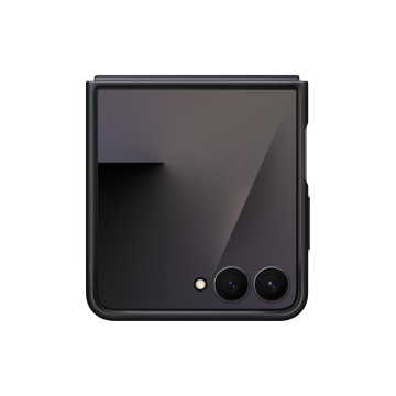 Galaxy Z Flip7 Coque Premium Samsung Couleur noir EF-VF766PBEGWW