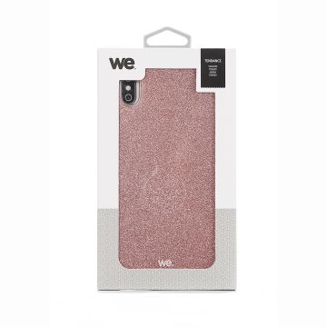We coque de protection PAILLETTES APPLE IPHONE XS MAX Rose