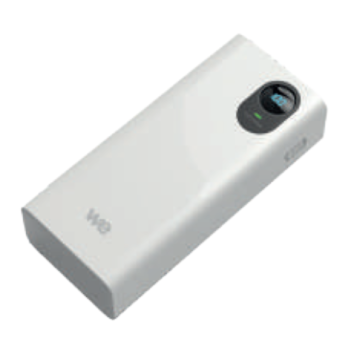 Batterie de secours WE pour PC portable 27000 mah / 65W Ecran LCD, entrée: USB-C + micro USB, sortie: 2*USB+ 1 USB-C