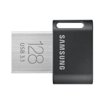 CLE USB SAMSUNG 128G USB 3.1 FIT PLUS - VITESSE LECTURE JUSQU'A 300Mo/S - MUF-128AB/APC