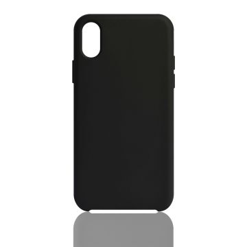 We Coque de protection SILICONE RIGIDE APPLE IPHONE XS MAX Noir