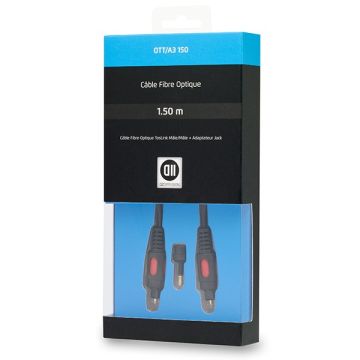 Câble optique mâle/mâle 1m50