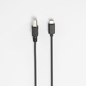 Câble USB-C 2.0/USB B - noir - 2m