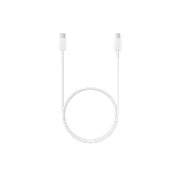 Câble USB Type-C - USB Type-C 1m 25W Couleur : Blanc SAMSUNG EP-DA705BWEGWW