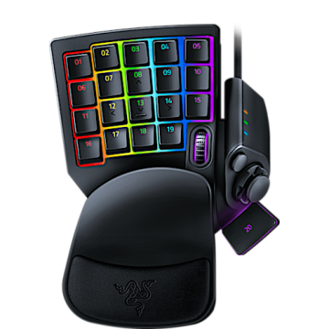 RAZER Tartarus Pro (Analog Switch) Pad programmable - retroéclairage RGB avec repose poignets ergonomique