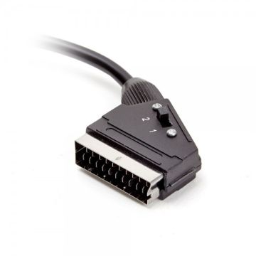 Câble péritel mâle / 3 RCA 1.50m fonctionne dans les 2 sens