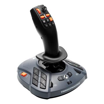THRUSMASTER Joystick SimTask FarmStick pour simulation Farming et équipements lourds - 6 boutons, 1 molette, 1 mini-stick, 2 boutons à bascule, 1 gâchette -XBOX