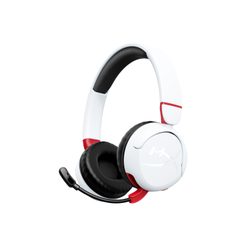 HyperX Cloud Mini - Casque sans fil pour gaming (Blanc) - PC, Xbox, Nintendo Switch, Steam Deck, PlayStation 4, PlayStation 5, appareilsmobiles, Chromebook