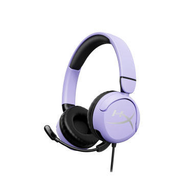 HyperX Cloud Mini - Casque filaire pour gaming (Lavande) - PC, Chromebook, Xbox Nintendo Switch, Steam Deck, appareils mobiles