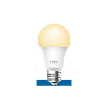 Ampoule connectée Tapo WiFi Dimmable E27 Blanc 2700K 220V-240V 50/60 Hz Équivalent 60W 2.4 GHz IEEE 802.11b/g/n classe énergétique E