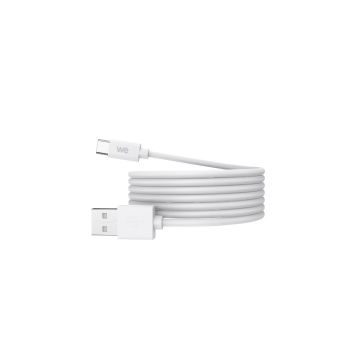 Câble USB / USB-C - 60W - 1m - Blanc