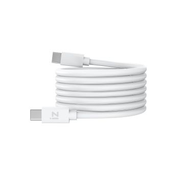 Câble IZZY USB-C / USB-C 2m - 60W - blanc