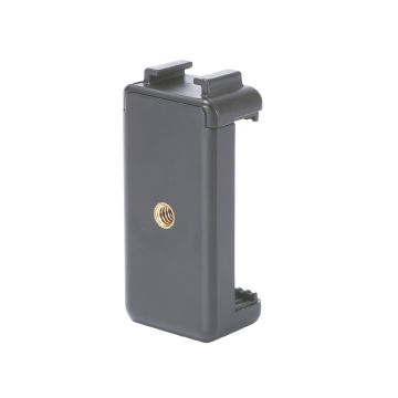 Support tél avec pas de vis 1/4 2 pas de vis 1/4 en bas et au dos ideal pour utiliser avec un trépied