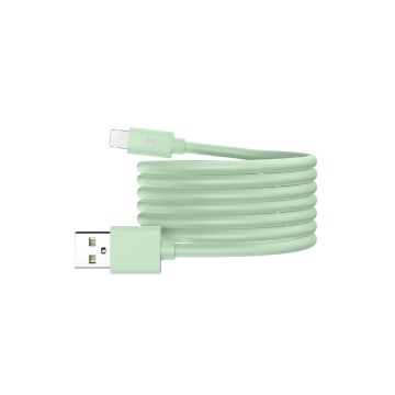 Câble IZZY USB / Lightning 2m - 12W - Vert