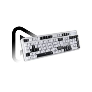 Clavier méca sans fil Blanc