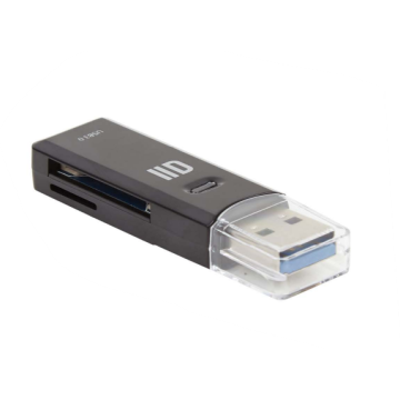 Lecteur de cartes SD & micro SD USB 3.0 - port USB mâle