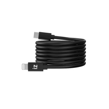 Câble IZZY USB-C / Lightning 2m - 27W - noir
