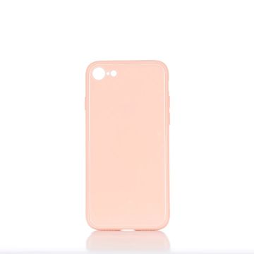 WE Coque de protection GLASS APPLE IPHONE 7/8/SE 2020 Rose poudré