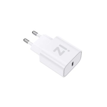 Chargeur secteur IZZY 1 port USB C - 20W - blanc