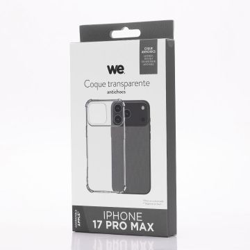 WE Coque de protection TPU APPLE IPHONE 17 PRO MAX Transparent