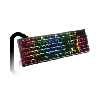 Clavier Meca étendu Noir RGB