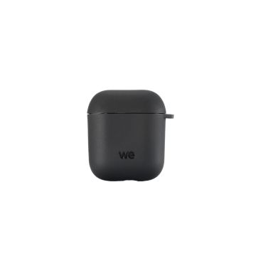 WE POP Coque silicone souple Airpods 2ème génération - COLORIS NOIR