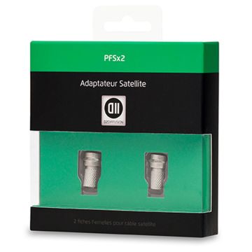 Fiche à visser pour câble SAT, diamètre 7mm