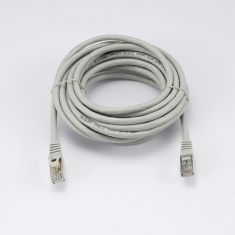 Câble RJ45 Male/Male droit CAT7 S/FTP - Longueur 5M - Gris - en sachet