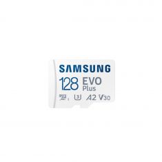 CARTE MEMOIRE SAMSUNG 128G MICRO SD EVO PLUS 2024 avec adaptateur SD classe 10 MB-MC128SA/EU